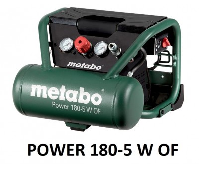 Compresseur portable 5 L 8 bar METABO POWER 180-5 W OF