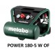 Compresseur portable 5 L 8 bar METABO POWER 180-5 W OF