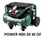Compresseur d'air mobile 20 l 10 bar METABO POWER 400-20 W OF - METABO