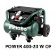 Compresseur d'air mobile 20 l 10 bar METABO POWER 400-20 W OF