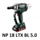 Riveteuse sans fil 18 Volts NP 18 LTX BL 5.0
