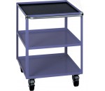 Desserte métallique industrielle 3 niveaux 400kg DL.678811.48 - AVMD