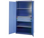 Armoire à étagères et tiroirs charge lourde 1300 kg - AVMD