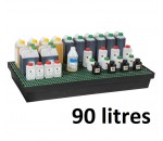 Bac de rétention plastique 90 | 100 litres - MDM MASSE DIFFUSION MANUTENTION