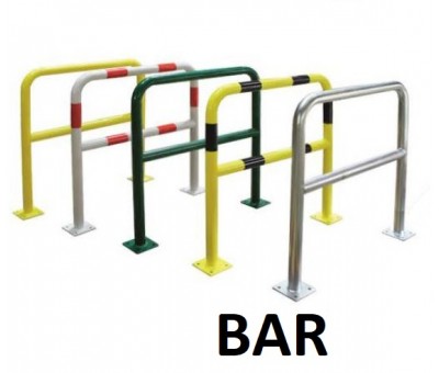 Barrière de protection acier sur platines BAR