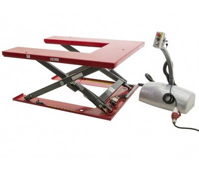 Table élévatrice extra plate en U 1000 kg