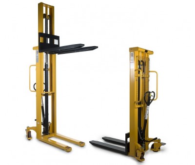Gerbeur manuel double mât levée 3000 mm 1000 kg