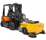 Balai mécanique de chariot élévateur Smartsweep - TVH FRANCE