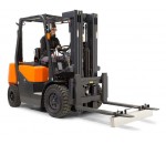 Balai aimanté pour fourches de chariot élévateur Magnetic Sweeper - TVH FRANCE
