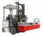 Balai pour chariot élévateur Lazy Sweeper - TVH FRANCE
