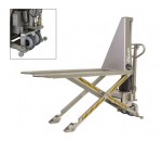 Transpalette inox à haute levée électrique 600 kg - TVH FRANCE
