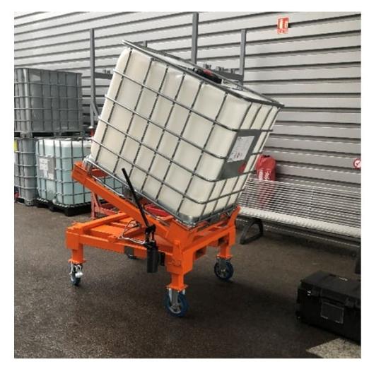 Inclineur basculeur de cuve mobile LRE Evo - LRE SOLUTION