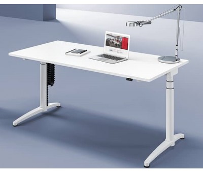 Table de bureau assis debout à hauteur réglable Canvaro 500