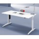 Table de bureau assis debout à hauteur réglable Canvaro 500