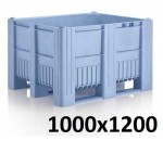 Caisse palette monobloc plastique 1000x1200 CPP1012/CB3 - MDM MASSE DIFFUSION MANUTENTION