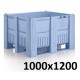 Caisse palette monobloc plastique 1000x1200 CPP1012/CB3
