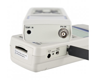 Vente pH mètre portable pour mesure pH / mV / °C PCE-228 kit (PCE INSTRUMENTS)