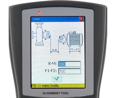 Vibromètre de mesure d'alignement laser PCE TU 3