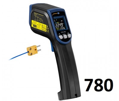 Thermomètre infrarouge + hygromètre portable PCE 780