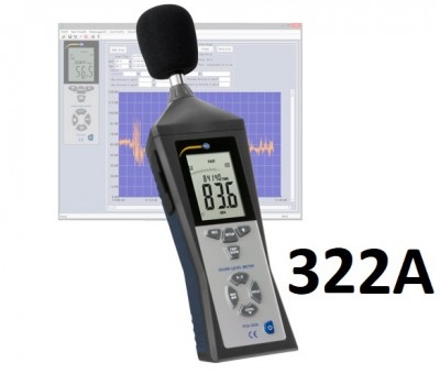Sonomètre digital de poche PCE-322A