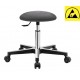 Tabouret ESD à roulettes assise tissu ANT 200