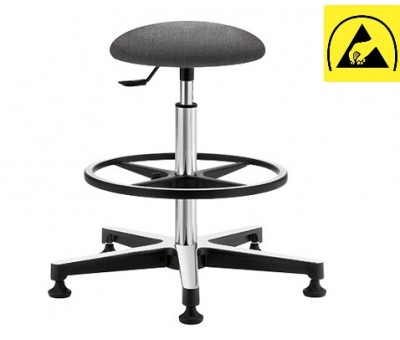 Tabouret haut ESD tissu conducteur ANT 203