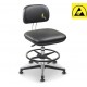 Chaise haute ESD assise cuir conducteur ANT 239EN