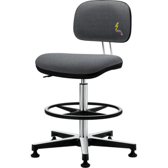 Achat Chaise haute ESD assise cuir conducteur ANT 239EN