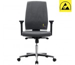 Fauteuil tissu ESD ergonomique ANT260 - SIEGES & COMPAGNIE