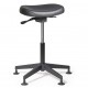 Tabouret assis debout tissu enduit ovale TABOVALVMP