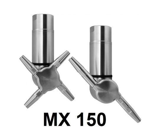 Tête de lavage rotative inox TANKO® MX150 2/4 buses - auto-nettoyante - APSIS Technologies