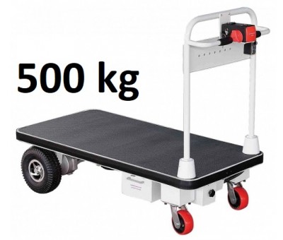 Chariot motorisé plateforme 500 kg