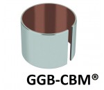 Palier métallique lisse à paroi mince GGB-CBM® - GGB France
