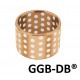 Bague en bronze à inserts graphite-environnement sévère GGB-DB®