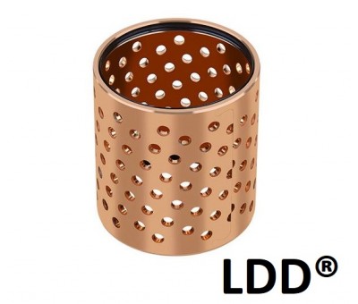 Palier en bronze avec réserve de graisse et joint LDD®