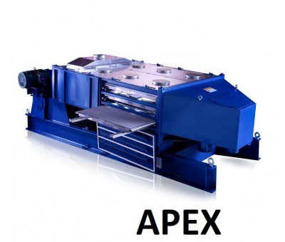 Tamis giratoire à changement de filtre rapide APEX