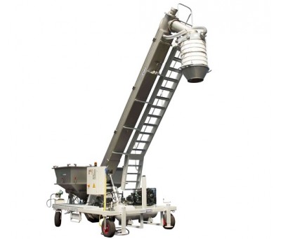 Convoyeur étanche pour chargement de vrac en camion DINO Silverline