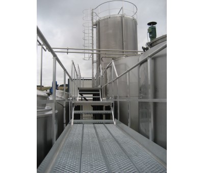 Achat Plateforme d'accès pour circulation au dessus de cuves Réf. 07/47