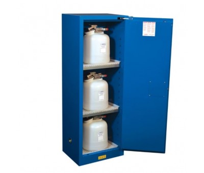 Armoire étroite pour produits chimiques dangereux Slimline