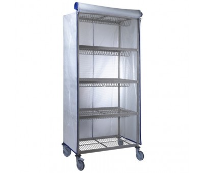 Housse PVC qualité alimentaire pour chariot roll en fil
