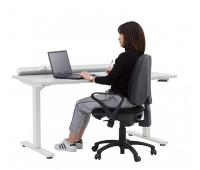 Achat Table de bureau ajustable en hauteur par manivelle