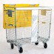 Achat Conteneur roulant grillagé pour déchets industriels 770 L