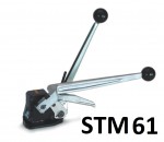 Appareil de cerclage acier sans chape - produits plats lourds STM 61 - STRAPEX