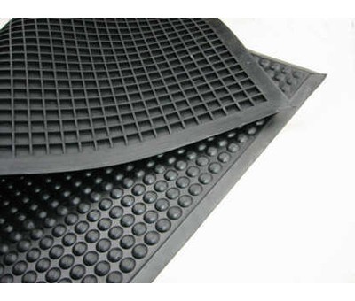 Tapis anti fatigue pour milieu humide et huileux