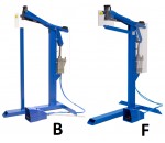 Agrafeuse de carton pneumatique sur pied - STRAPEX