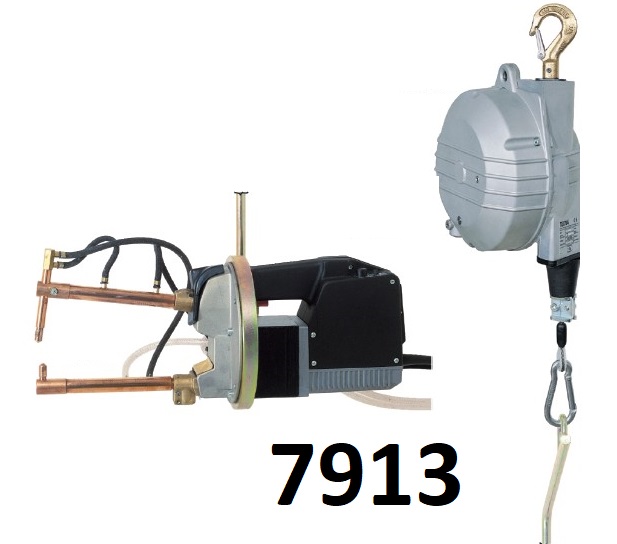 Pince à souder portative à serrage pneumatique 2,5-6 kVA