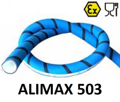 Tuyau alimentaire ultrasouple - poudre ALIMAX 503