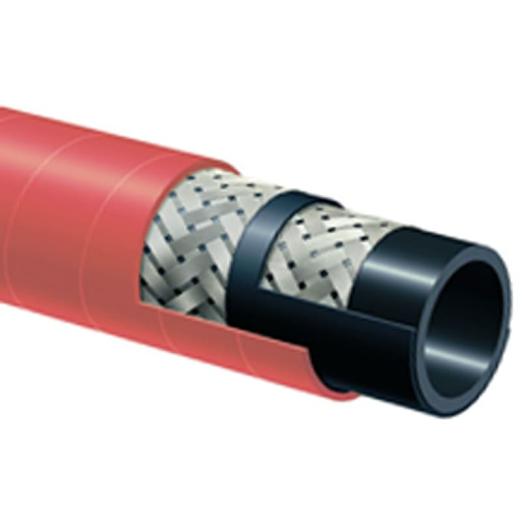 Tuyau caoutchouc - refoulement de vapeur saturée 232°C - HTI SERVICES