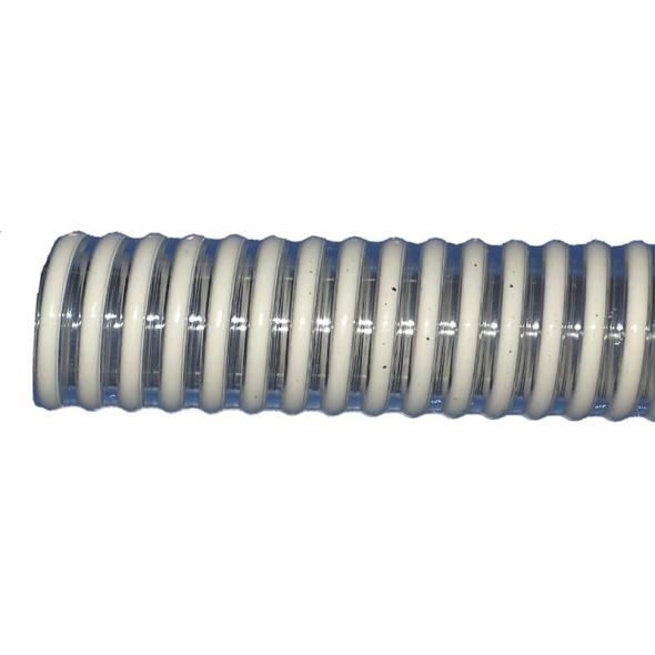 Tuyau flexible PVC translucide à spire PVC - alimentaire, boisson