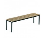 Banc de vestiaire, en acier enduit - AVMD